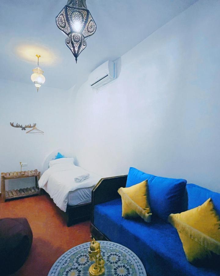 Riad Bab Mahruk Chefchaouen Bagian luar foto