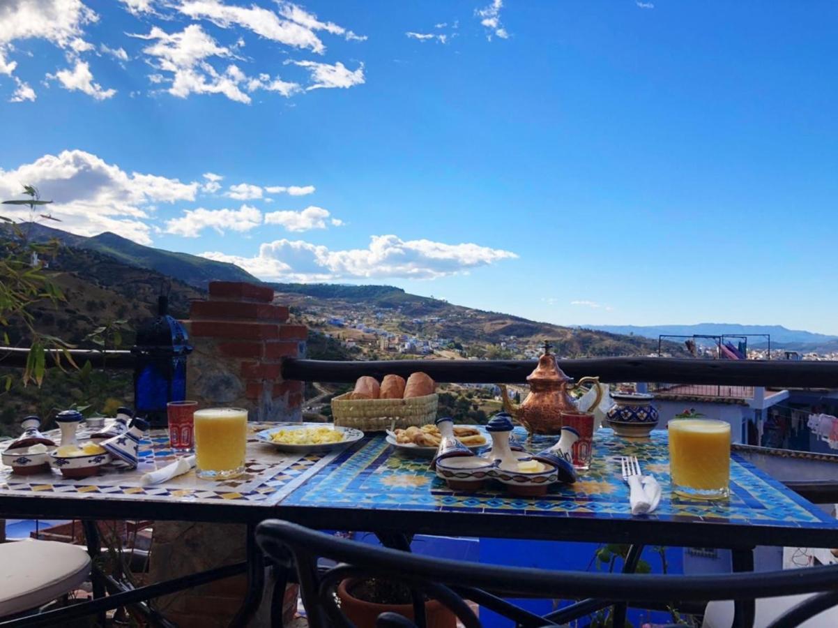 Riad Bab Mahruk Chefchaouen Bagian luar foto