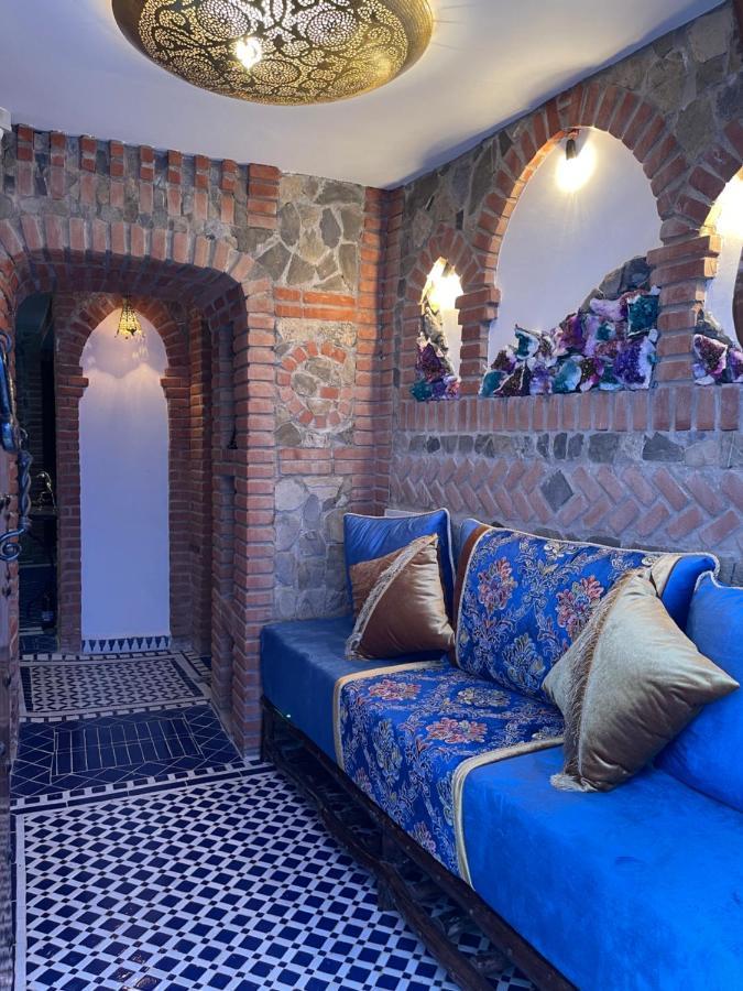 Riad Bab Mahruk Chefchaouen Bagian luar foto