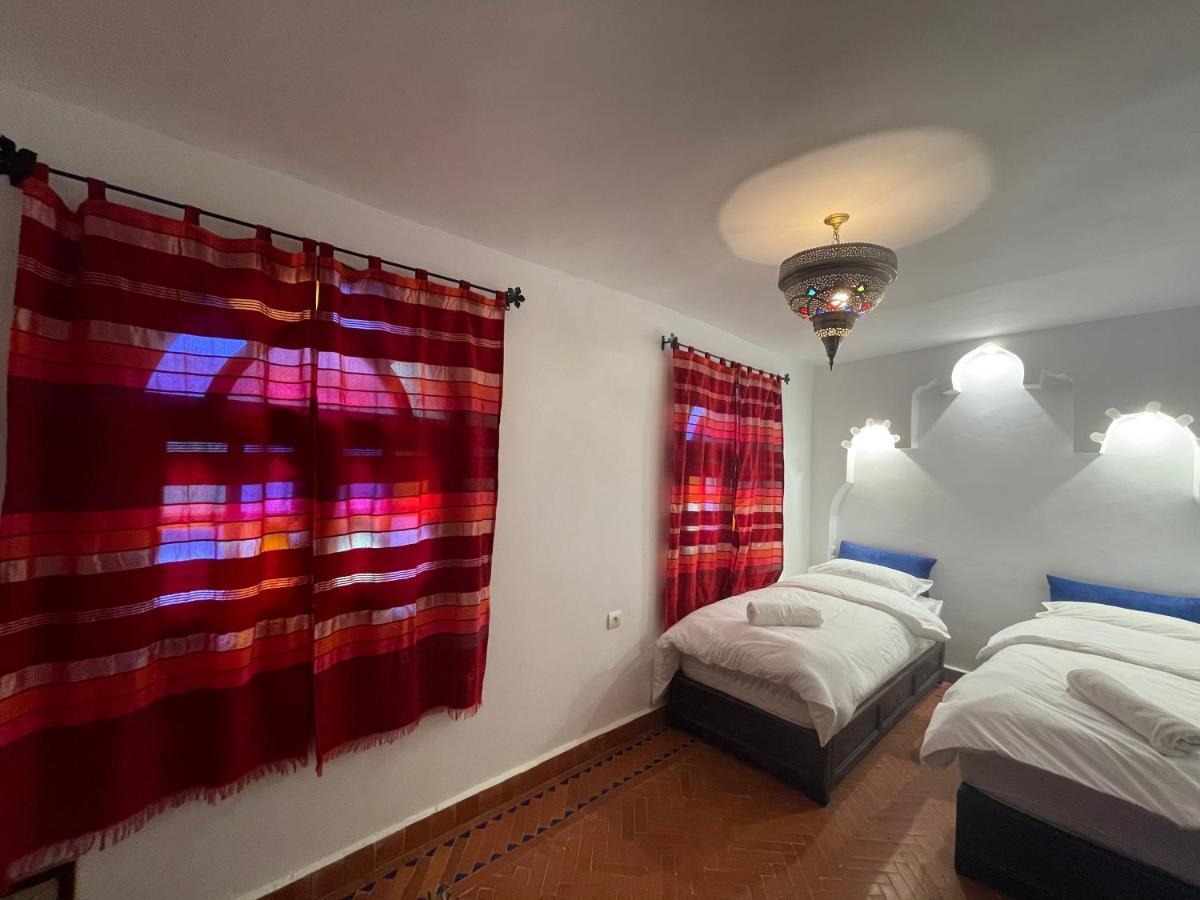Riad Bab Mahruk Chefchaouen Bagian luar foto