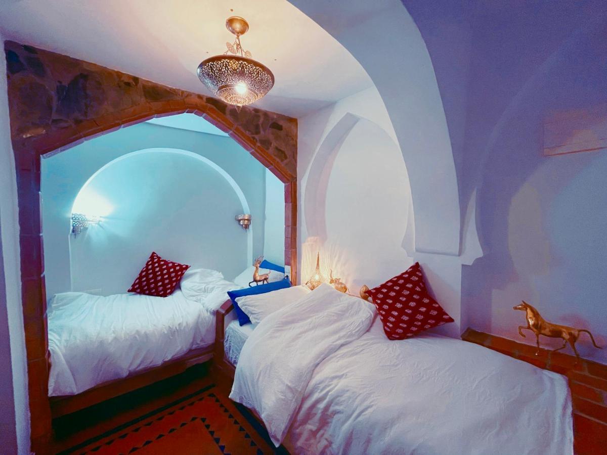 Riad Bab Mahruk Chefchaouen Bagian luar foto