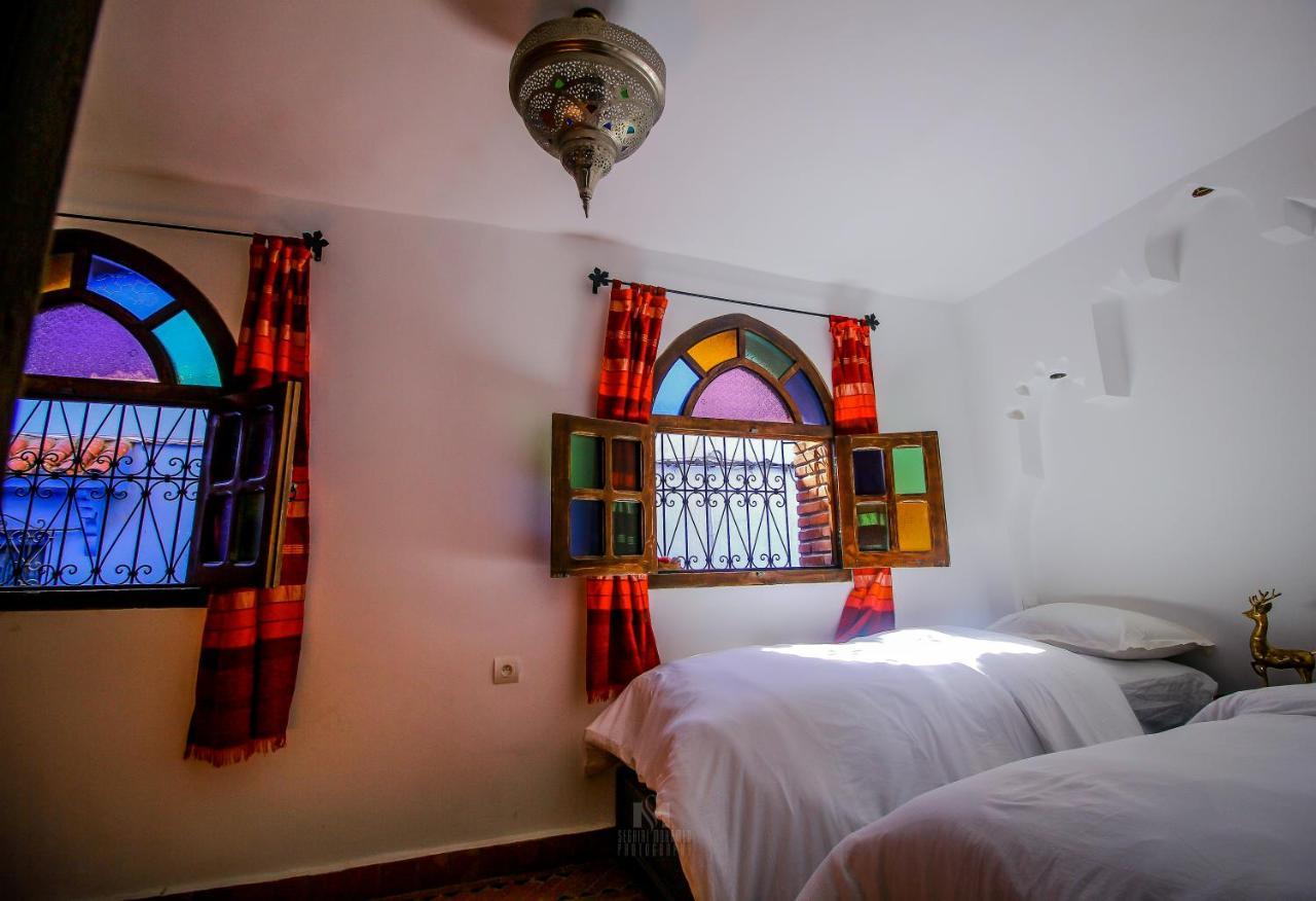 Riad Bab Mahruk Chefchaouen Bagian luar foto