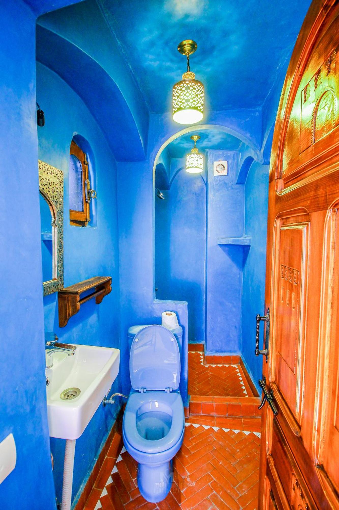 Riad Bab Mahruk Chefchaouen Bagian luar foto