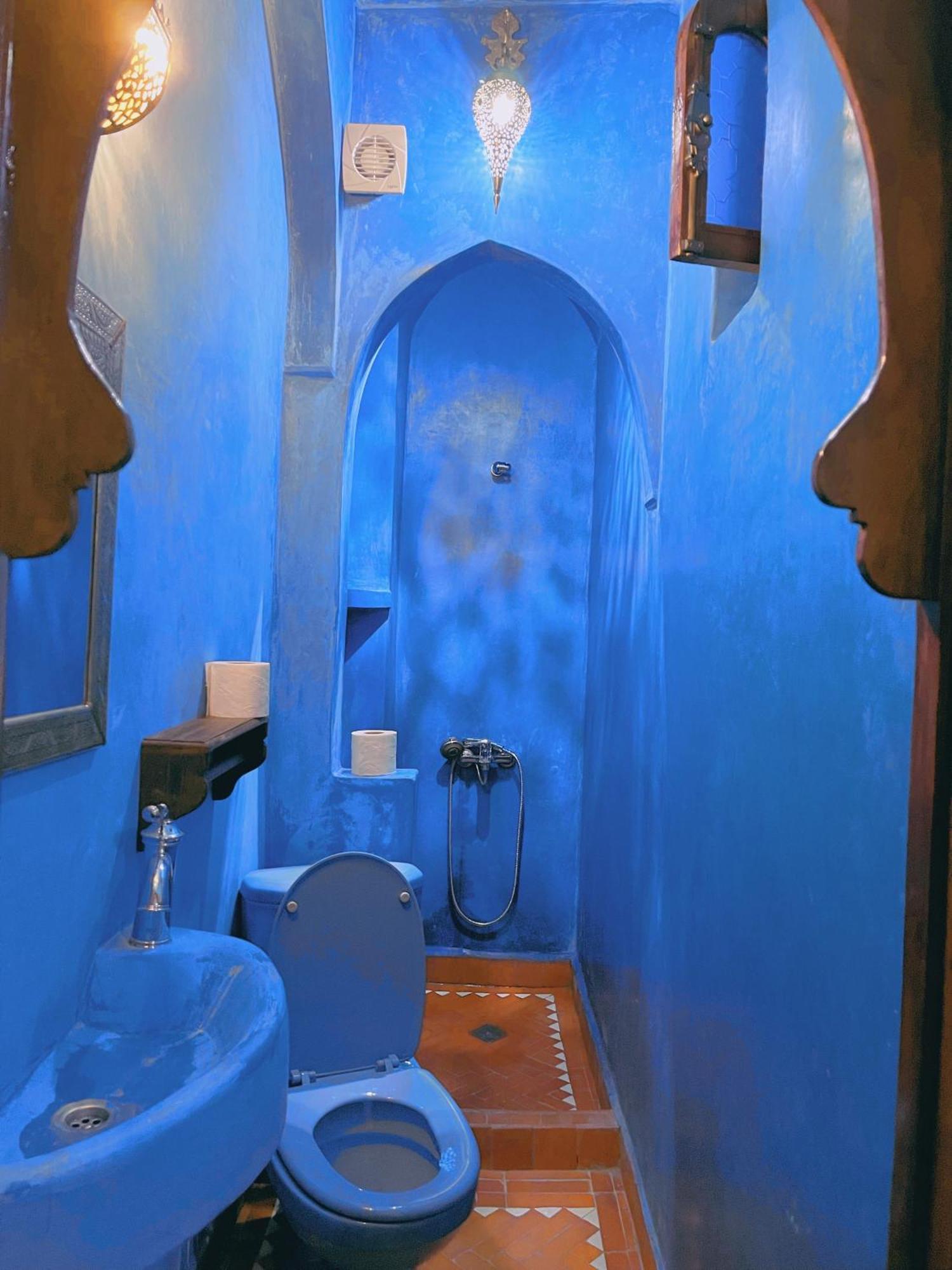 Riad Bab Mahruk Chefchaouen Bagian luar foto