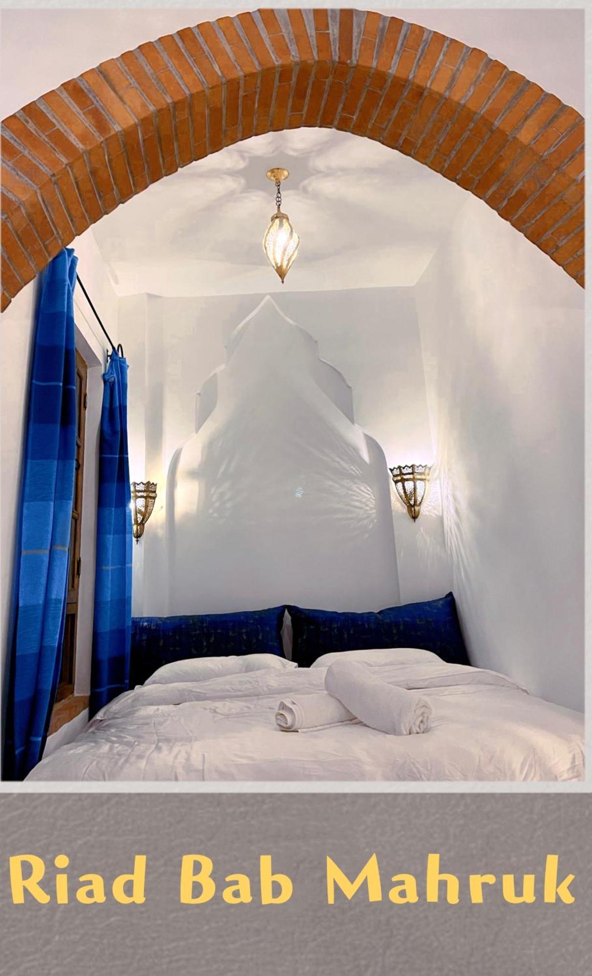 Riad Bab Mahruk Chefchaouen Bagian luar foto