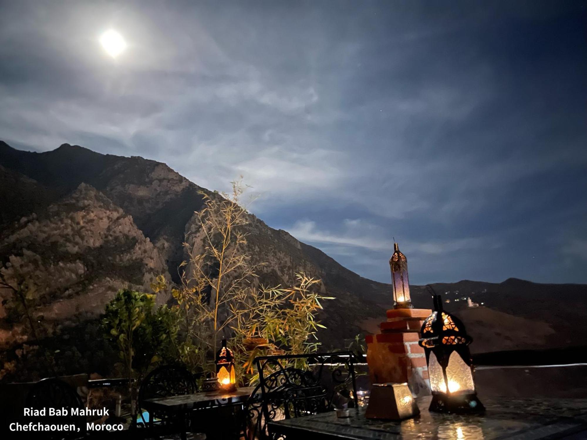 Riad Bab Mahruk Chefchaouen Bagian luar foto