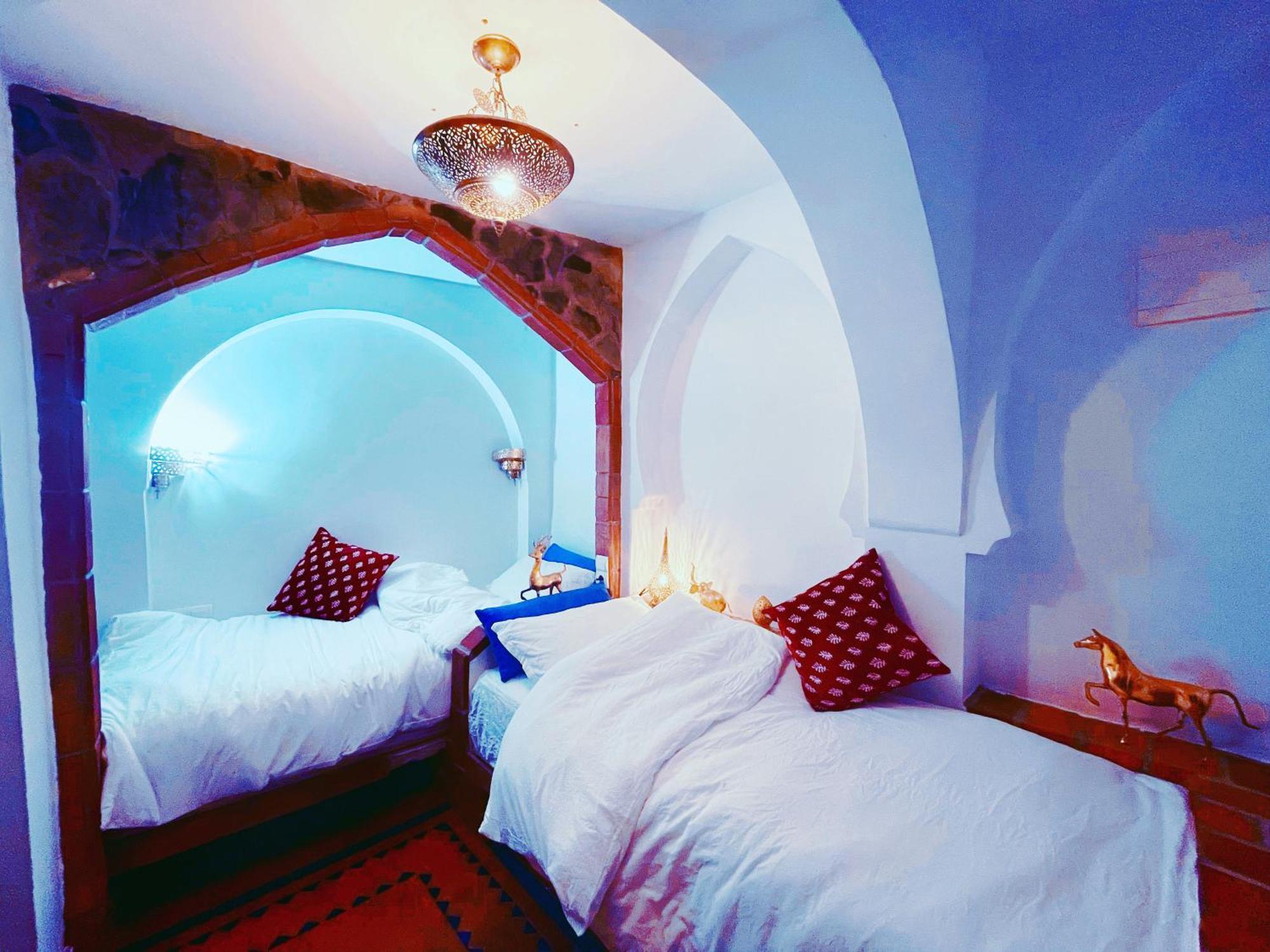 Riad Bab Mahruk Chefchaouen Bagian luar foto